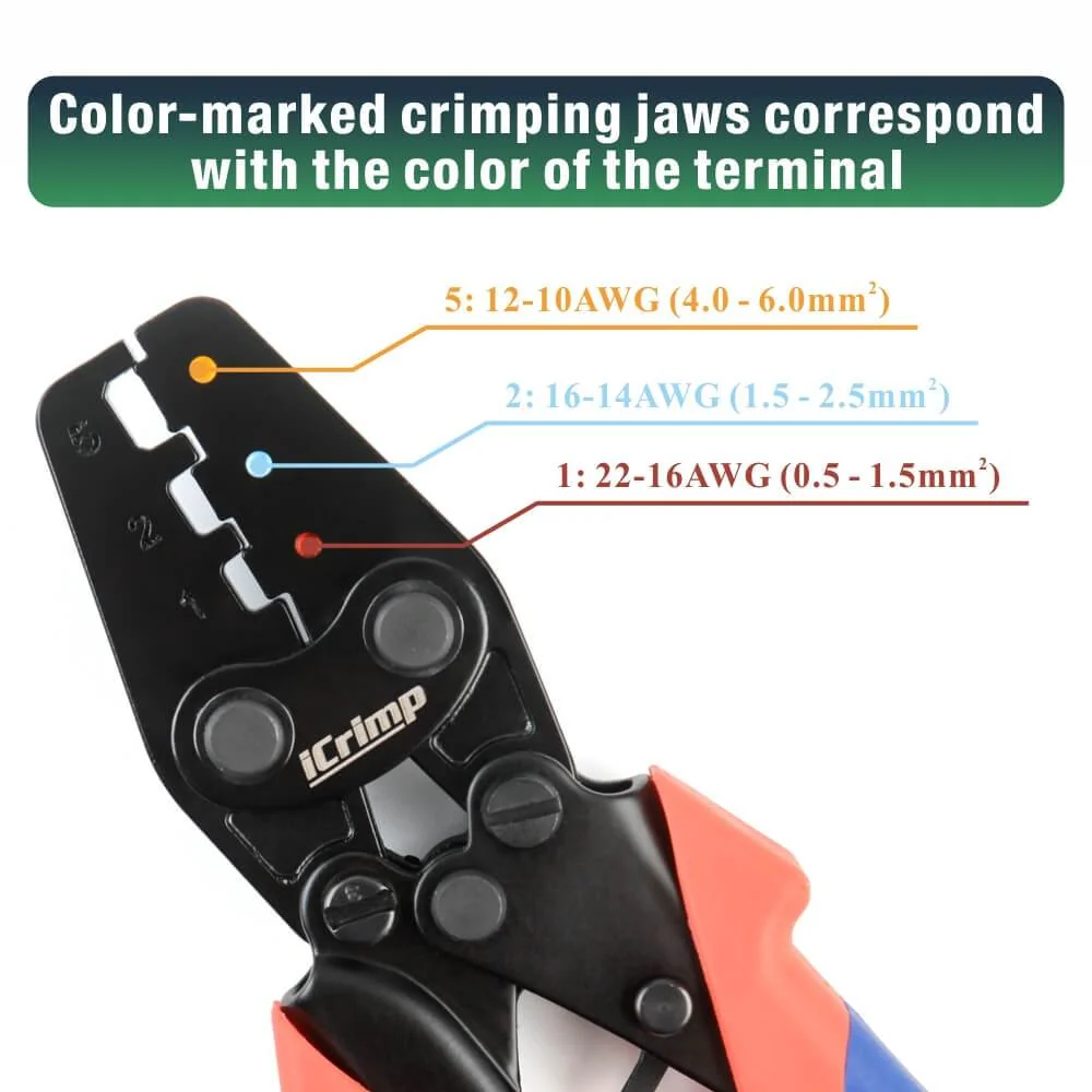 Compact PIC Terminal Crimper