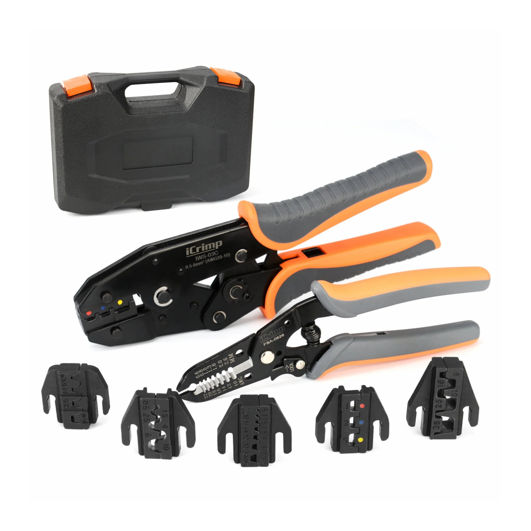 Quick Change Crimping Tool Kit - Heavy Duty