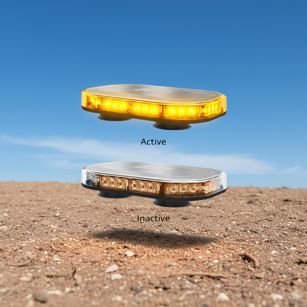 LEDLB246ACMM - Amber Emergency Mini Lightbar