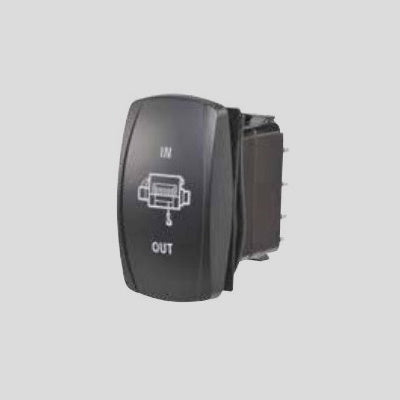 Narva Rocker Switch "Winch In/Out" - 63238BL