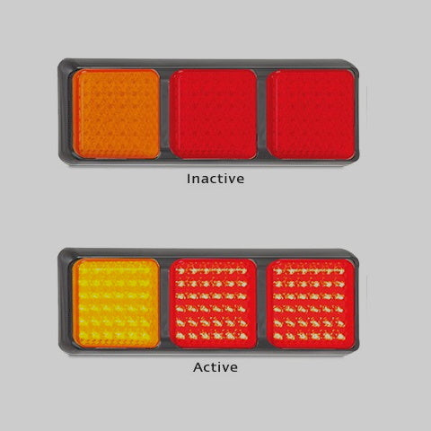 LED Autolamps 80 Series Triple