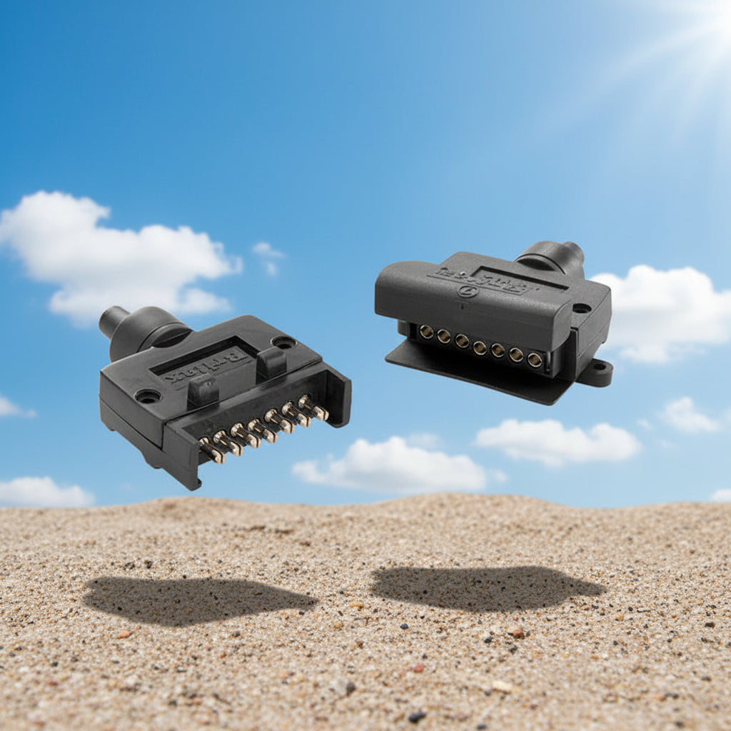 Trailer Connectors 7 Pole Flat