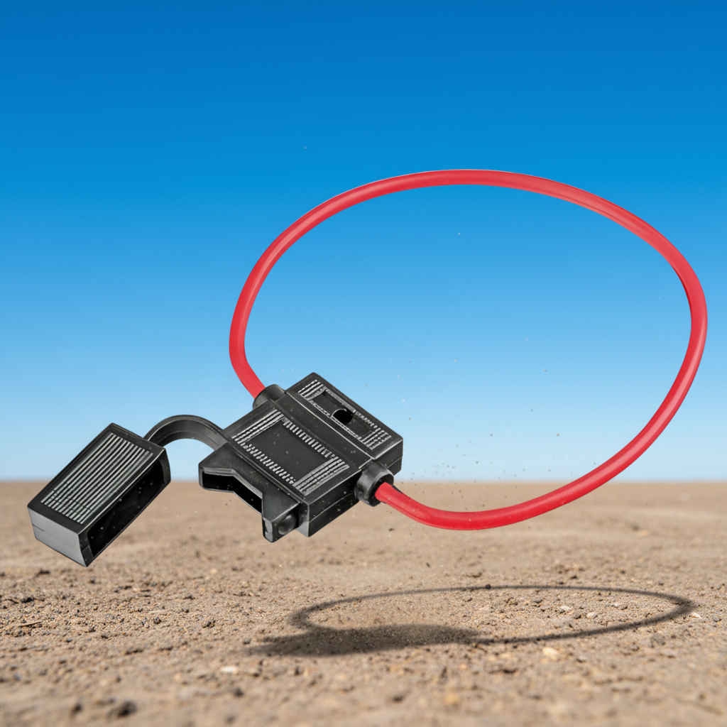In-Line Heavy Duty Blade Fuse Holder