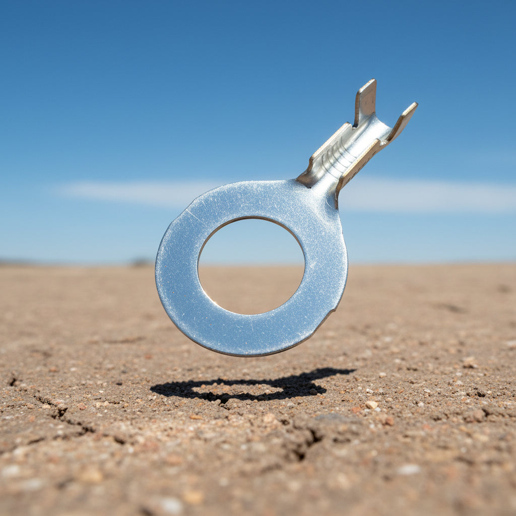 Open Barrel 9.7mm Eye Terminal