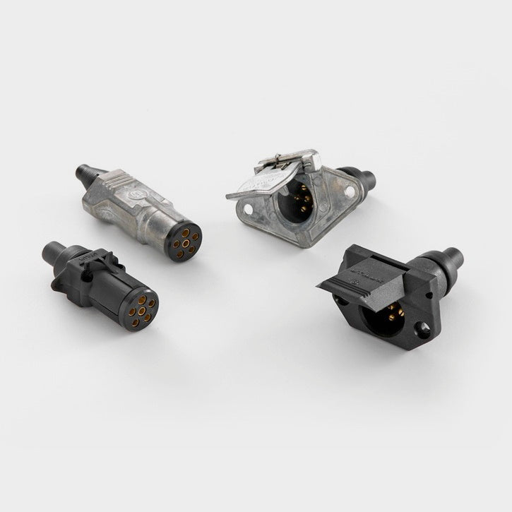 Trailer Connectors Small 6 Pole Round - Narva