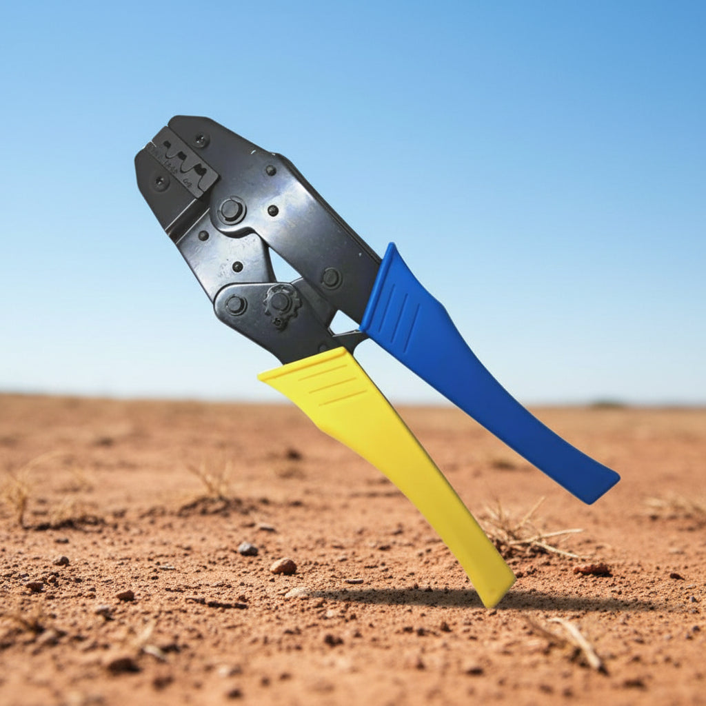 Open Barrel Ratchet Crimper - HT4560