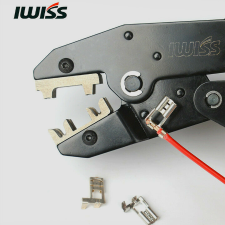 Open Barrel 90° Flag Crimper (IWS-05FL)