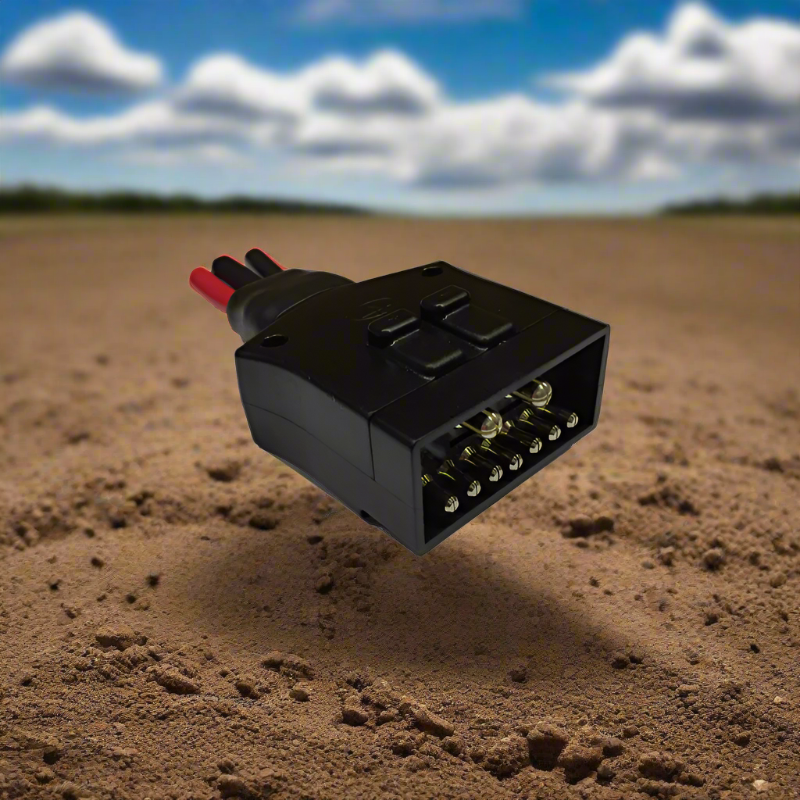 Trailer Connector 9 Pin Flat