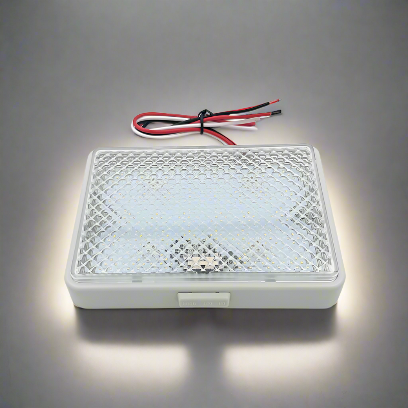 Square Interior Light With Door Switch