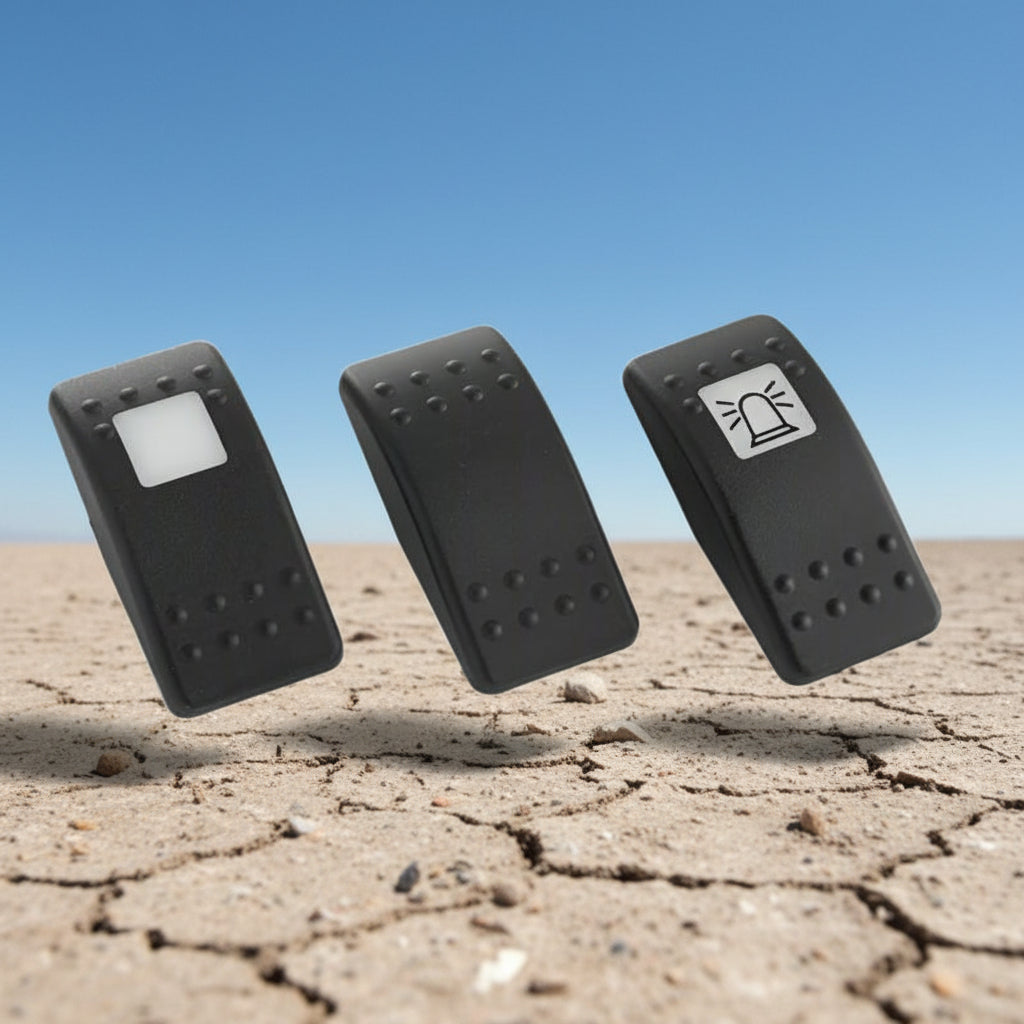 Rocker Switch Actuators Single Window