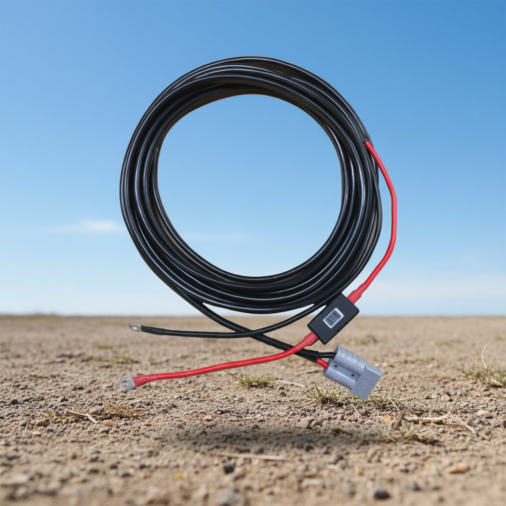Power Connector Fused Lead - 6 B&S