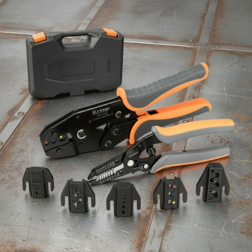 Quick Change Crimping Tool Kit - Heavy Duty