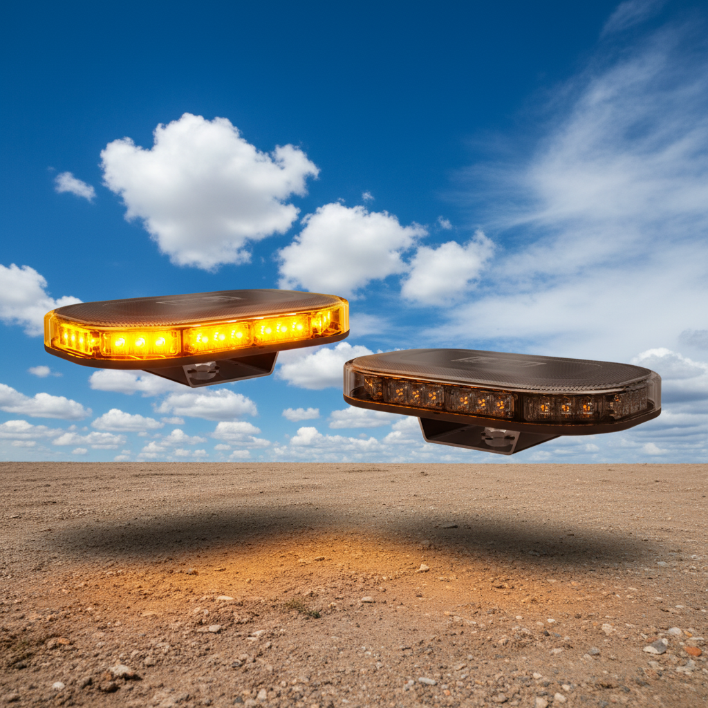 LEDLB246ACM - Amber Emergency Mini Lightbar