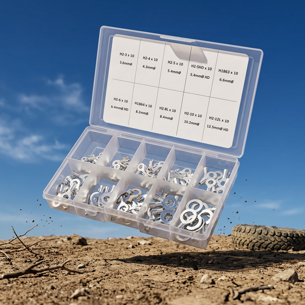 Open Barrel Eye Terminal Assortment Kit