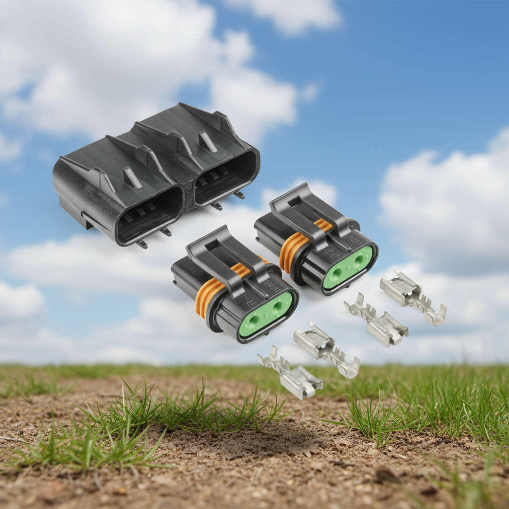 Blade Fuse Holder Waterproof - Twin