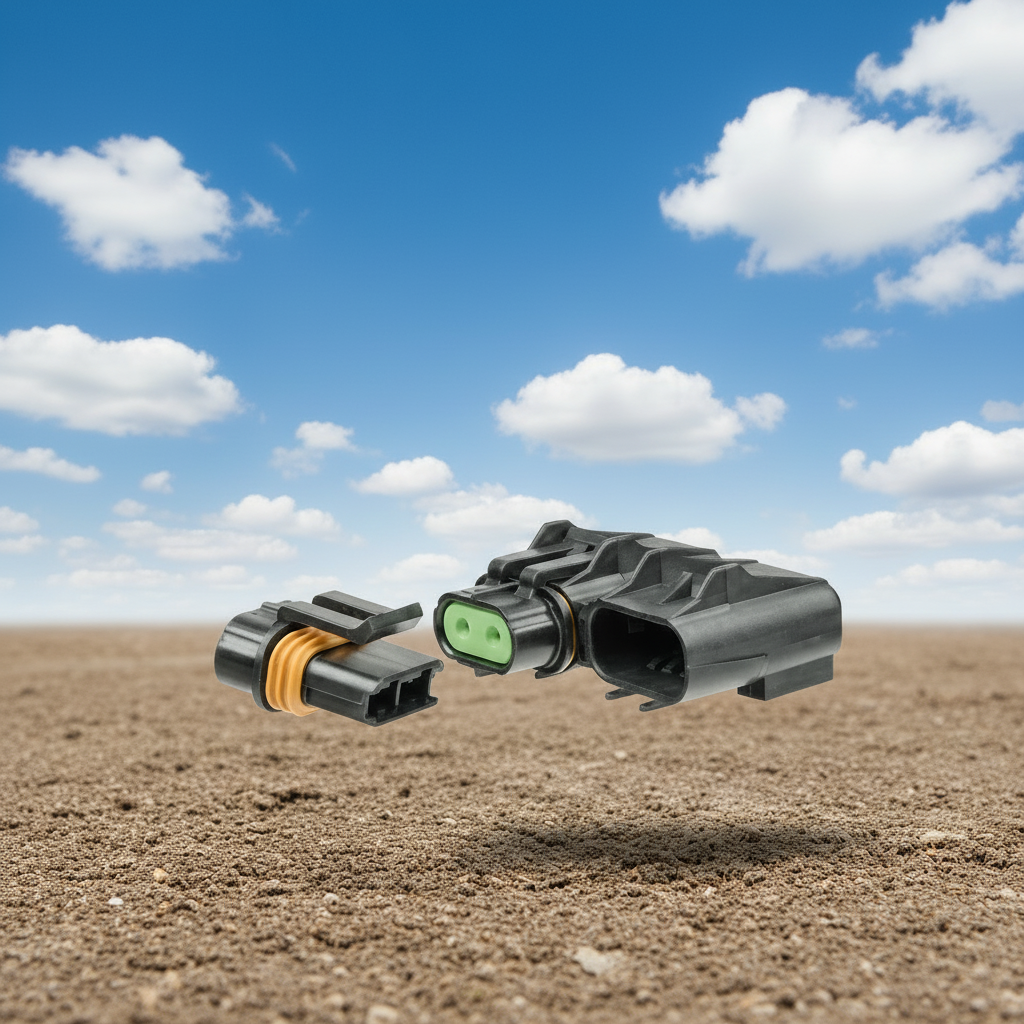 Blade Fuse Holder Waterproof - Twin