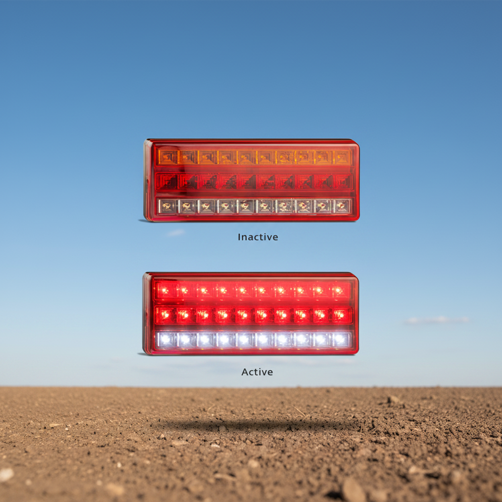 LED Autolamps 275 Series Combination with Reverse
