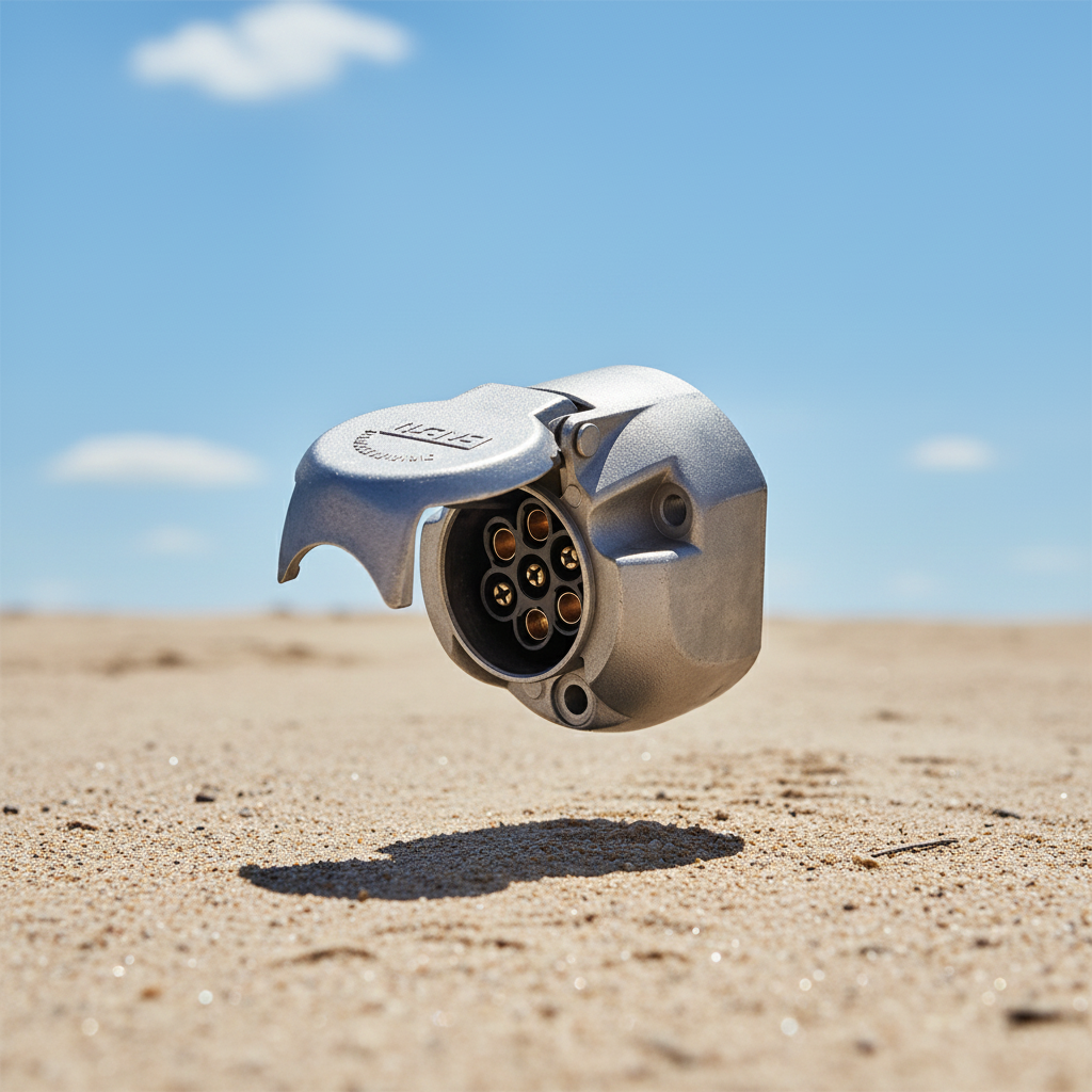 Trailer Connectors Utilux 7 Pole Round
