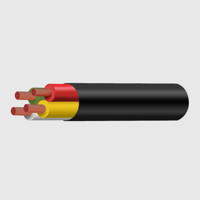 4 Core Cable - 3mm (0.92mm²)