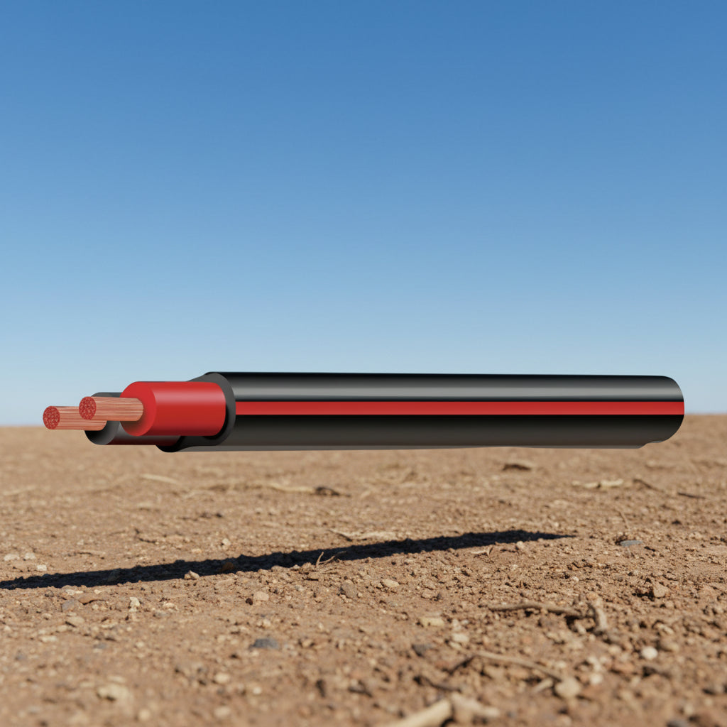 8 B&S Twin Sheath Battery Cable