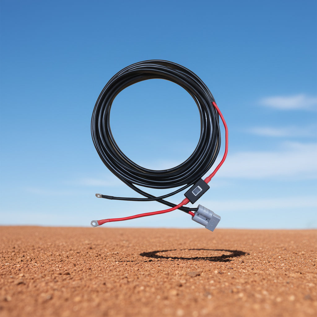 Power Connector Fused Lead - 8 B&S