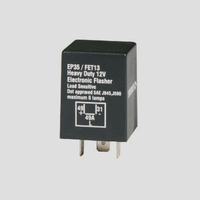 Flasher Relay 3 Pin FET13
