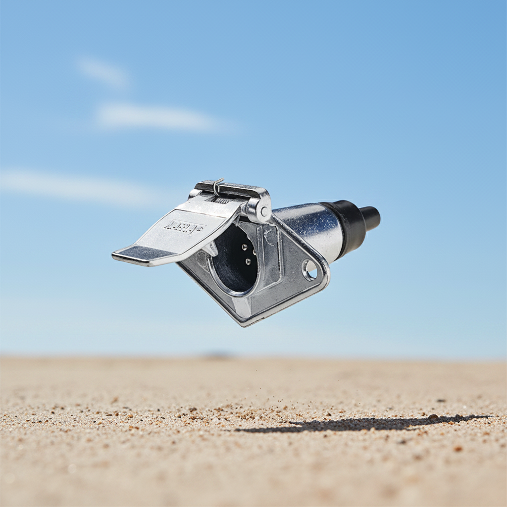 Trailer Connectors Small 6 Pole Round - Narva