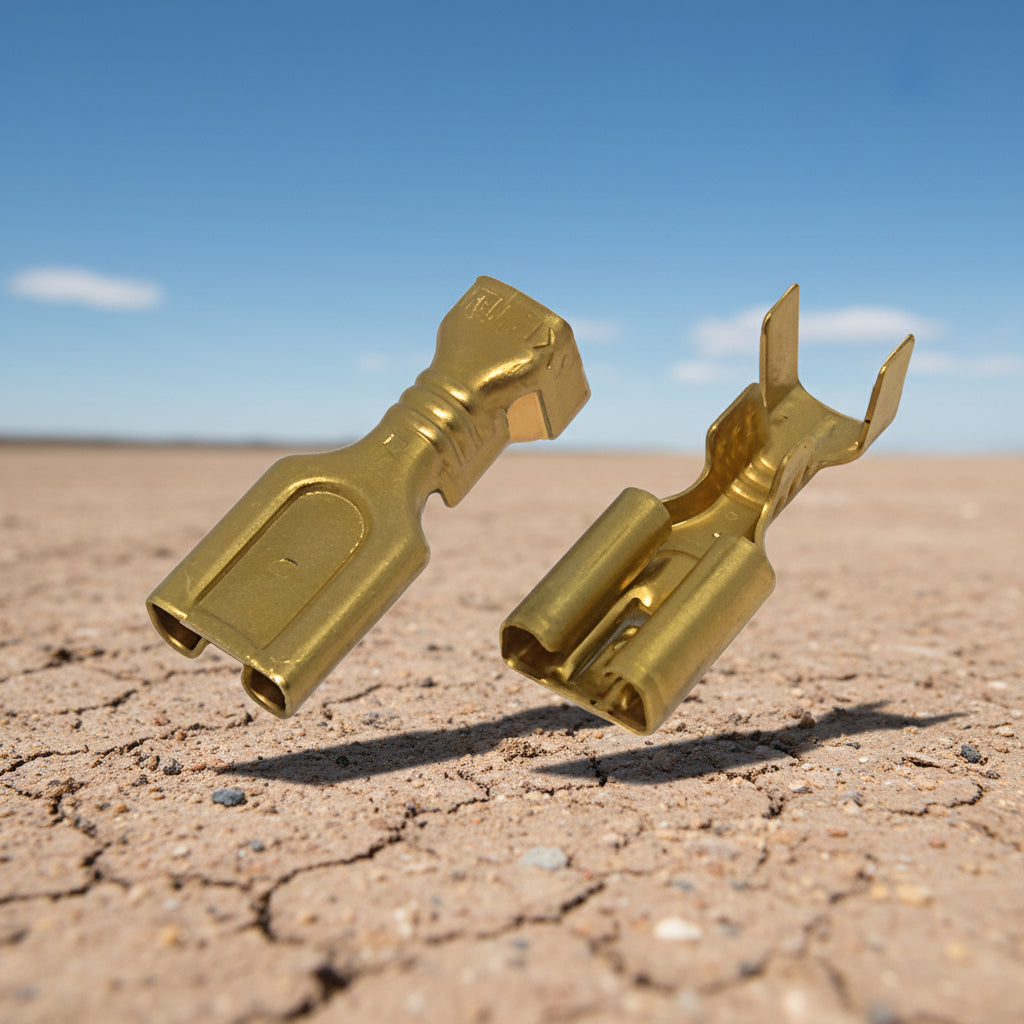 Open Barrel 4.8mm Receptacle