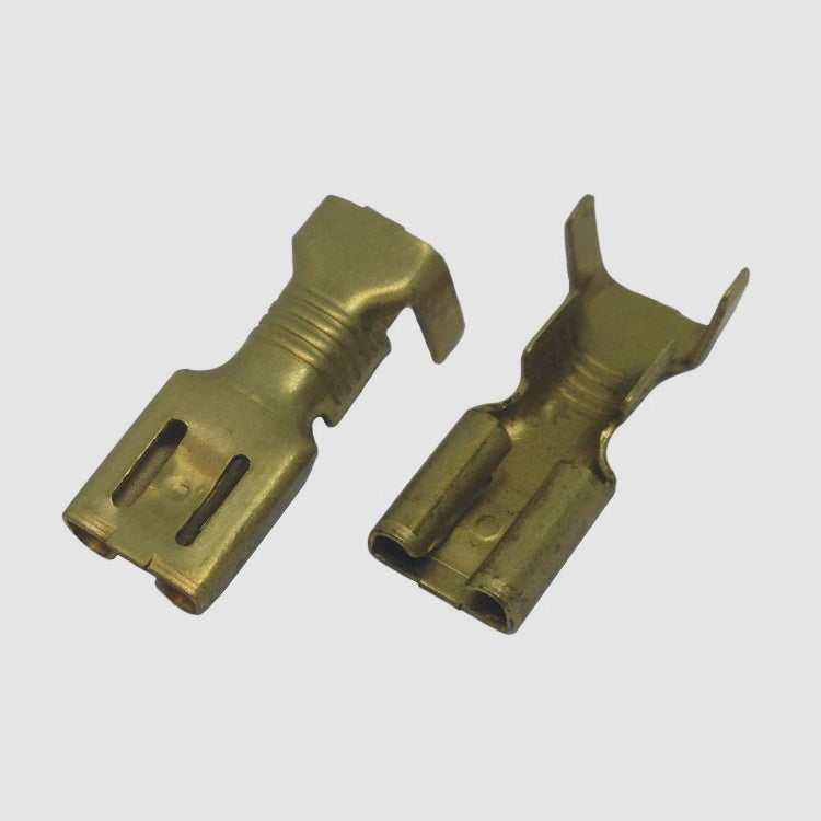 Open Barrel 6.3mm Two Wire Receptacle