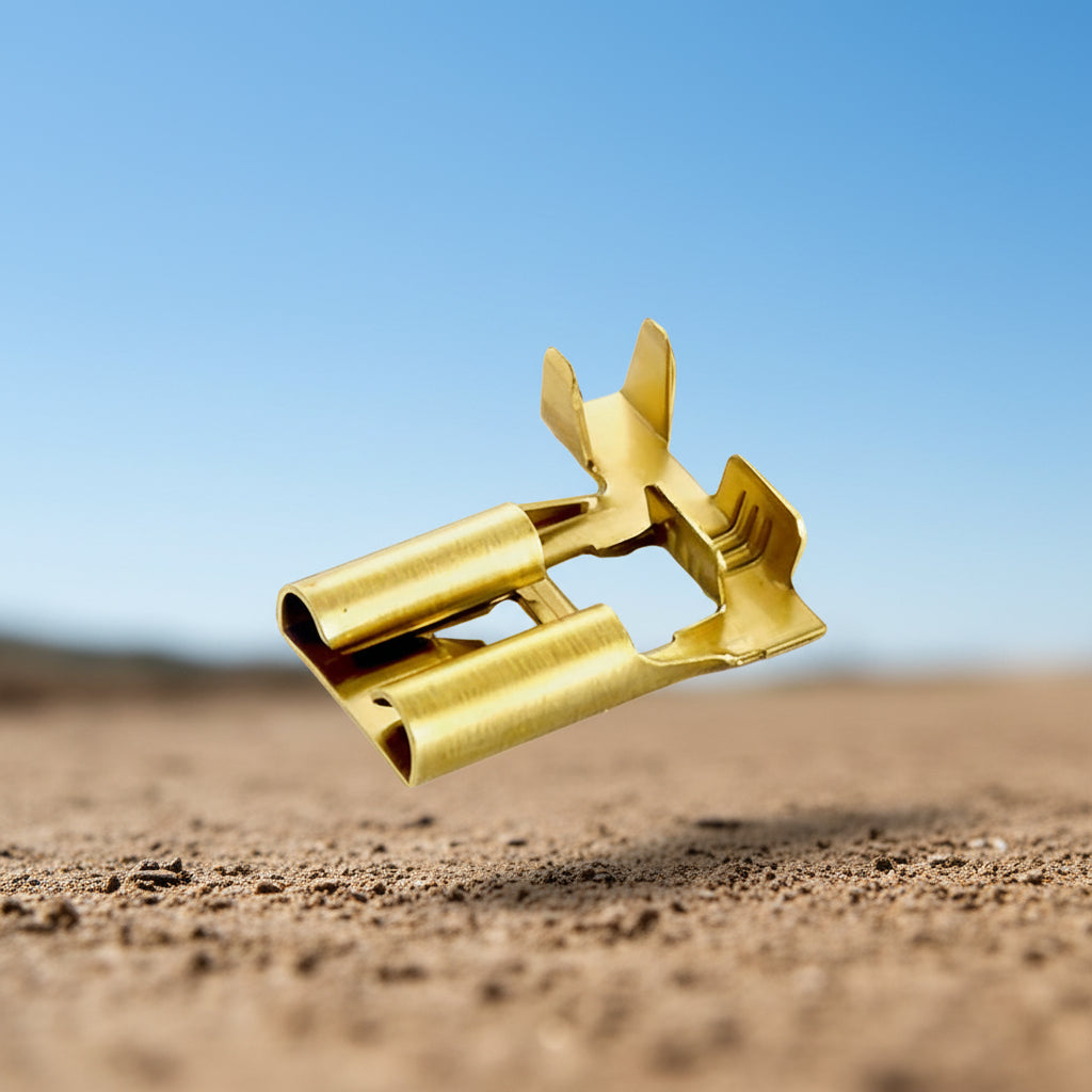 Open Barrel 8.0mm Flag Receptacle