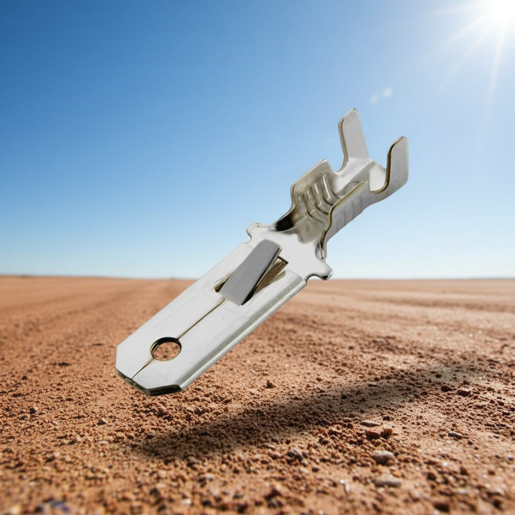 Open Barrel 6.3mm Tab - Lock Tang