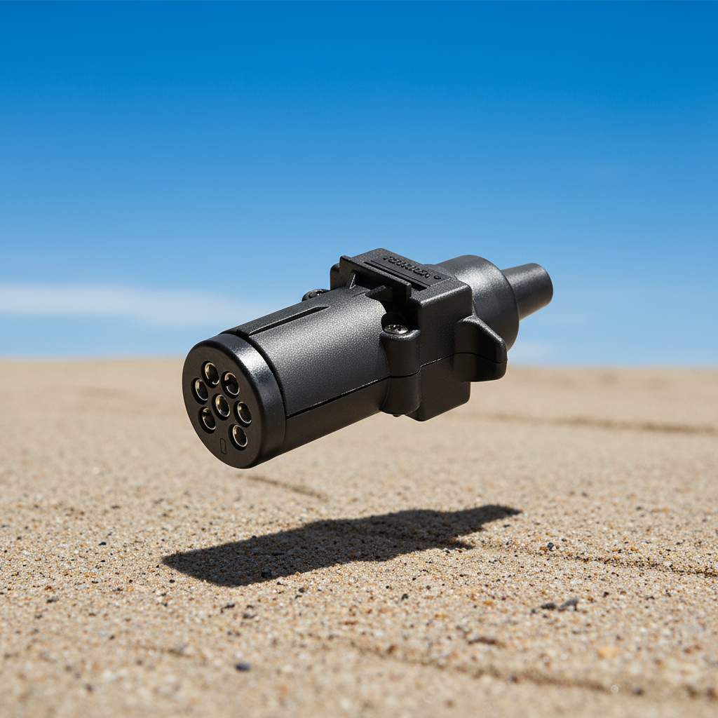 Trailer Connectors Small 6 Pole Round - Narva