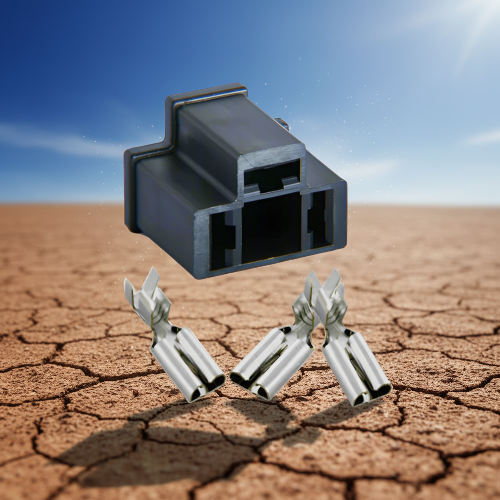 H4 Headlight Female Connector