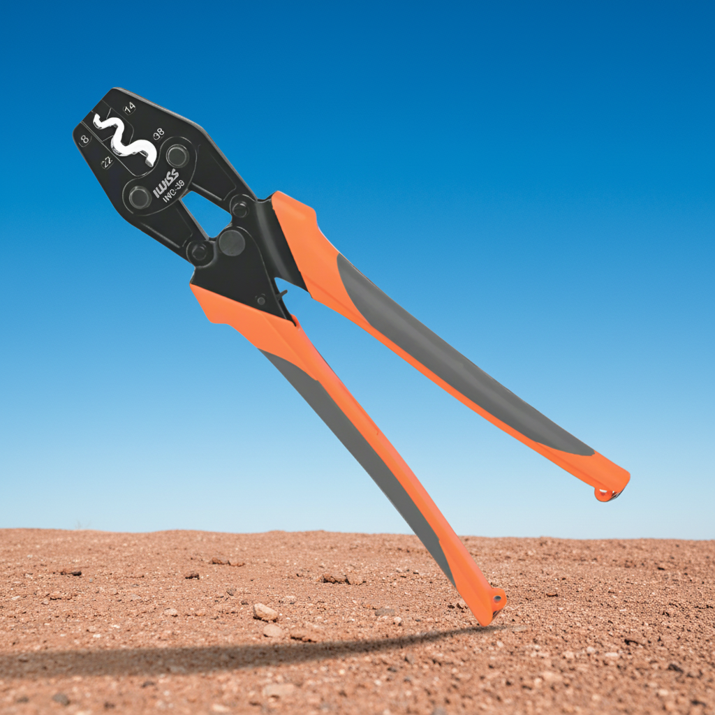 Compact Heavy Duty Indent Crimper (8-38mm²)
