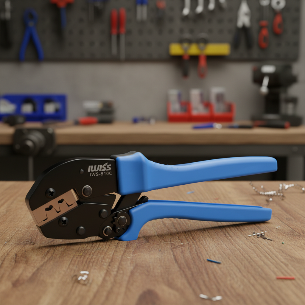 Medium Duty Open Barrel Crimper (IWS-510C)