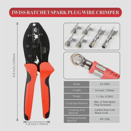 High Tension Terminal Crimper Jay Dee Auto Cables