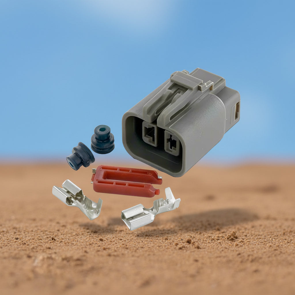 2 Pin Regulator Plug - Bosch Style – Jay Dee Auto Cables