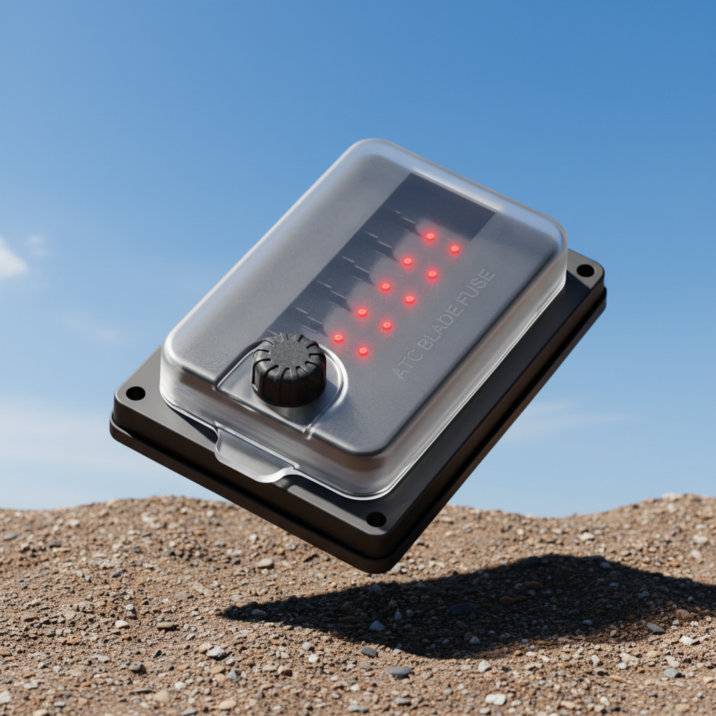 Blade Fuse Box 10 Way Weatherproof