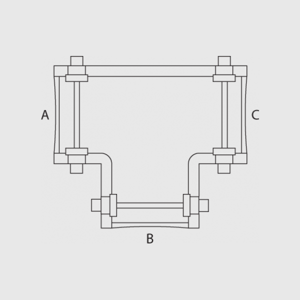 Conduit Hinged 'T' Pieces