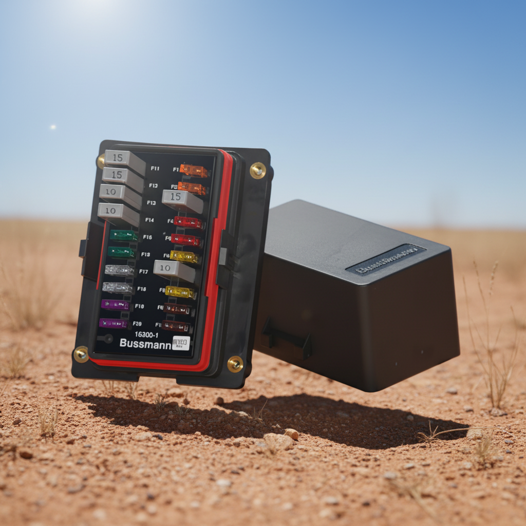 Mini Blade Fuse Box Kit (Dual Bus 20 Way)