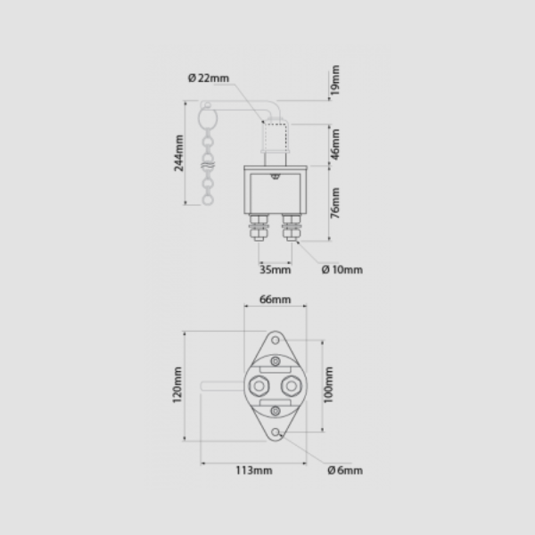 Battery Master Switch - BMS5