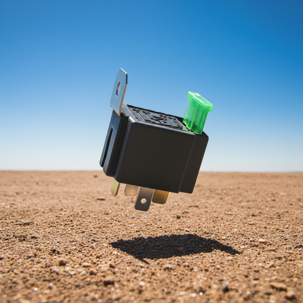 Mini Relays 4 Pin Fused
